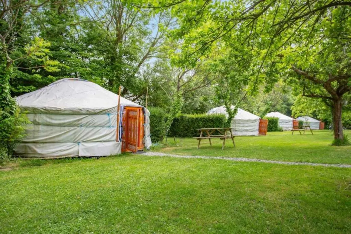 Luksusowy namiot Camping 1 Etoile - Ccaaahc Saint-Benoît-des-Ondes